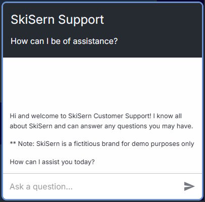 AI Chatbot - Skissern Support Chat